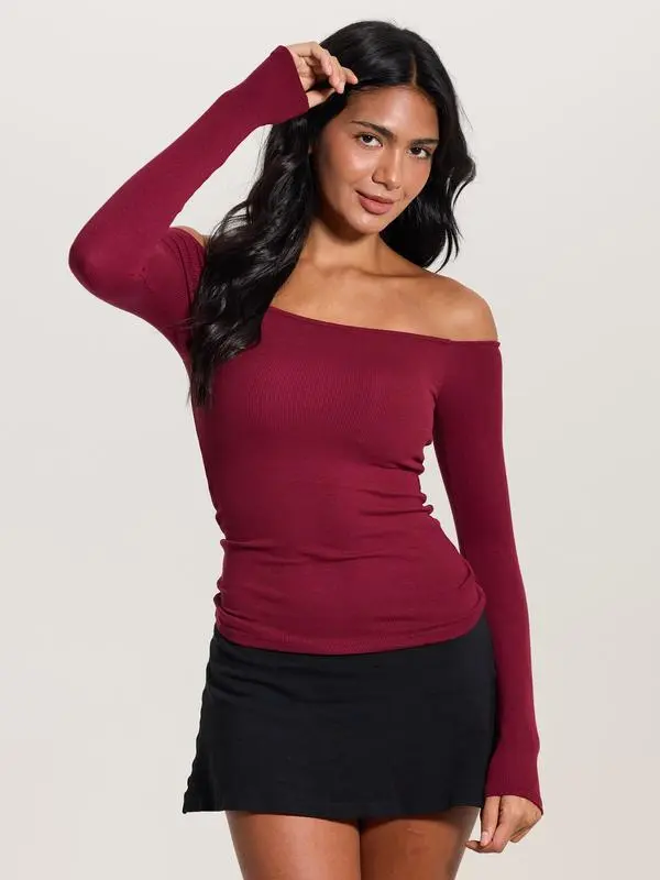 Women's off-shoulder tops