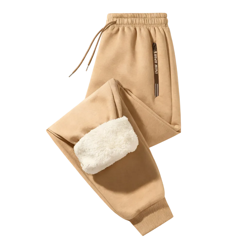 Men's 8-Piece Fleece-Lined Thermal Sweatpants