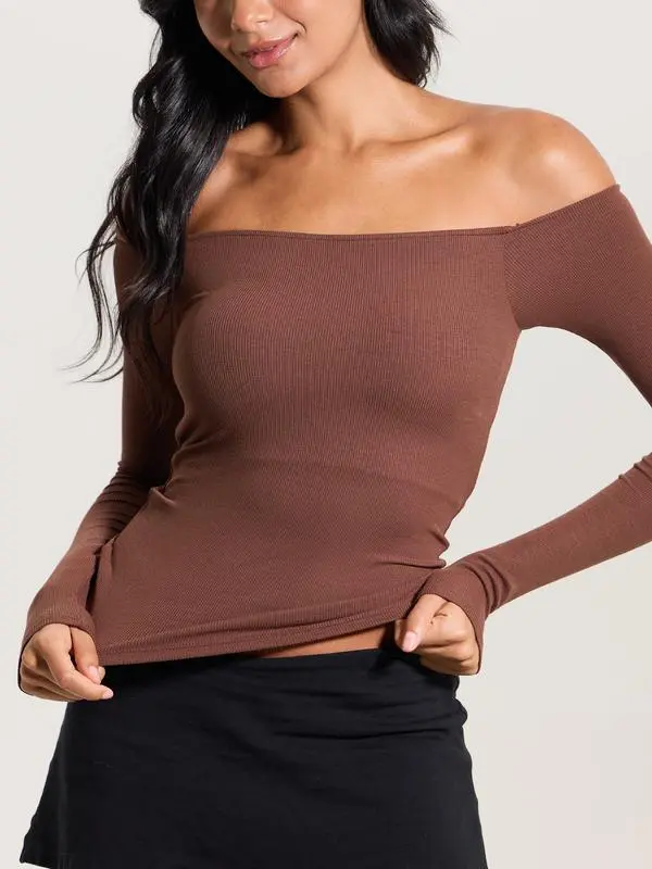 Women's off-shoulder tops