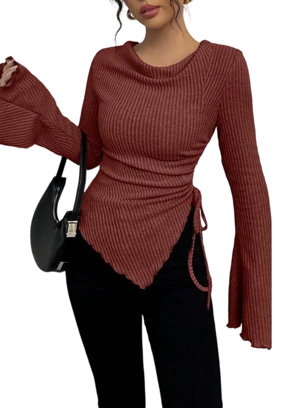 Women's Simple Slim-Fitting Casual Sweater