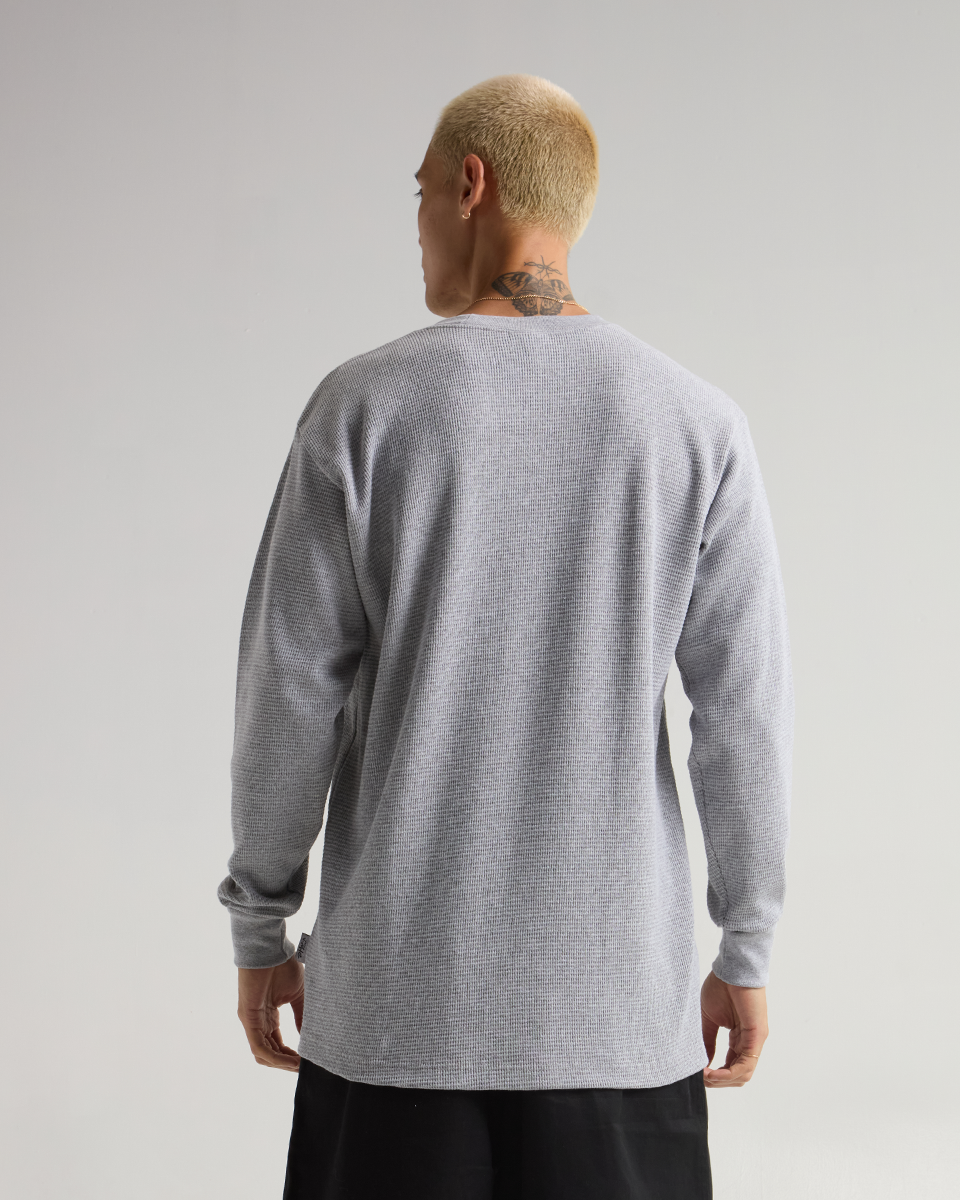 Christmas sale! 9.0oz Heavyweight Waffle Long Sleeve Therma