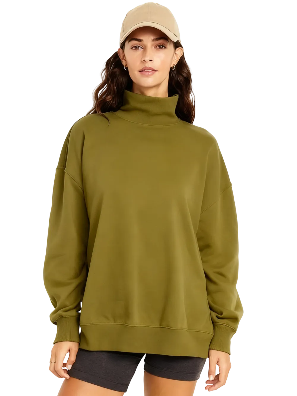 Women's SoComfy Oversized Tunic Sweatshirt
