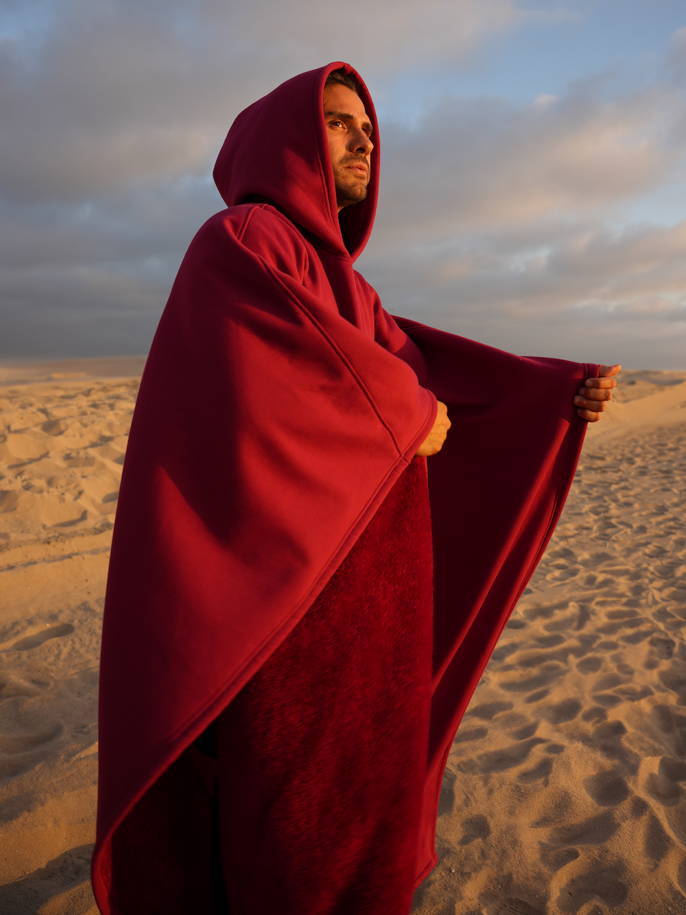 Clearance Sale🎇 - Solid Color sided Fleece Hoodie Blanket