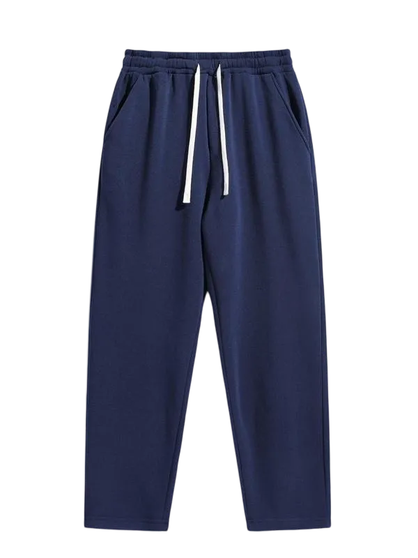 🔥Last Day 95% OFF🔥Men's Regular Fit Solid Drawstring Waist Sweatpants