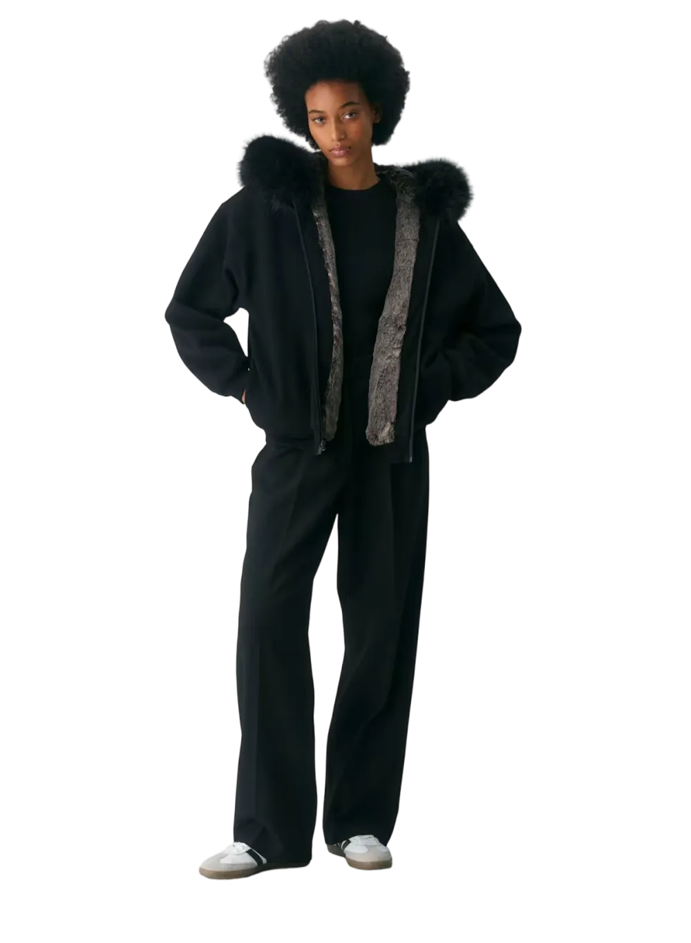 🔥Last Day 95% OFF🔥Women‘s Cozy Sweatfleece Mega Zip Hoodie