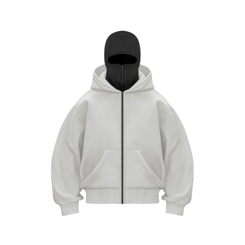 🔥Last Day 95% OFF🔥Men's Zip-Up Balaclava Hoodie