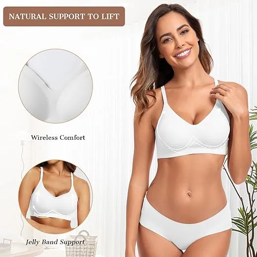 Women's Seamless Comfort Push-Up Everyday Bra
