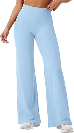 Women's Seamless High-Waist Straight Leg Workout Pants