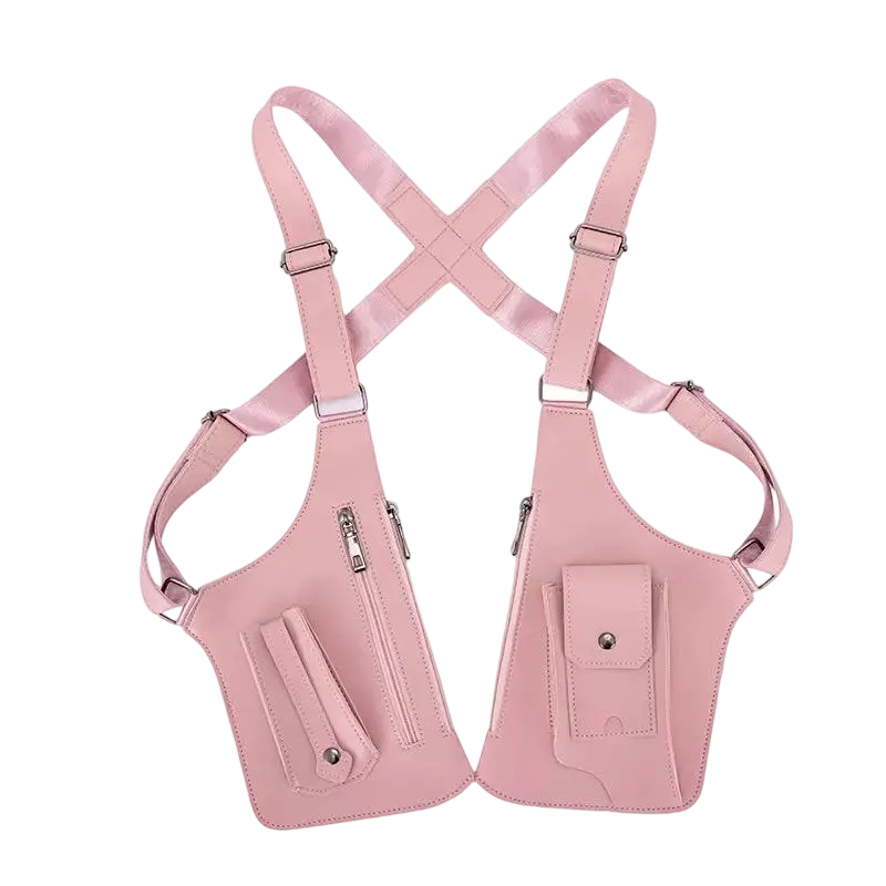 Men's Adjustable Anti-theft Leather Underarm Shoulder Bag