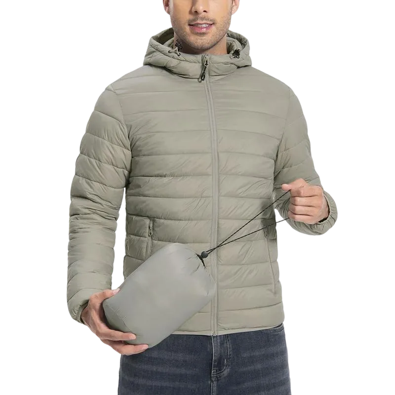 Men's Lightweight Packable Insulated Puffer Jacket
