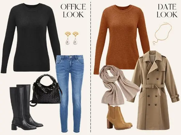 Women’s Fashion Wool Blend Sweater