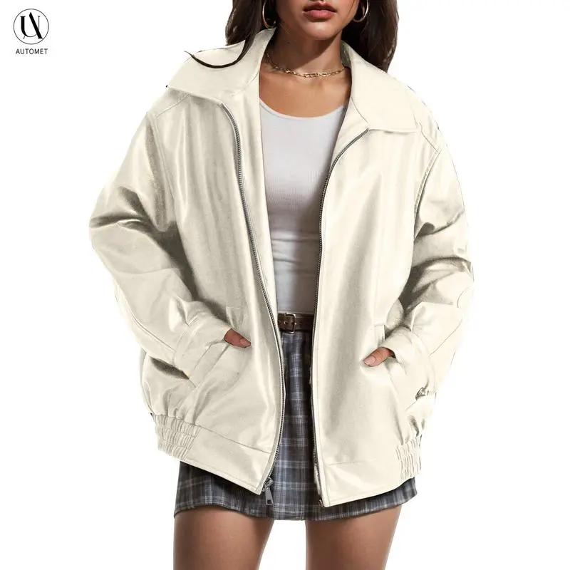⏰ CHRISTMAS HOT SALE! -🧥WOMEN'S FAUX SUEDE MOTORCYCLE JACKET OVERSIZED COAT FOR FALL & WINTER🔥FINAL DAY CLEARANCE!🛒
