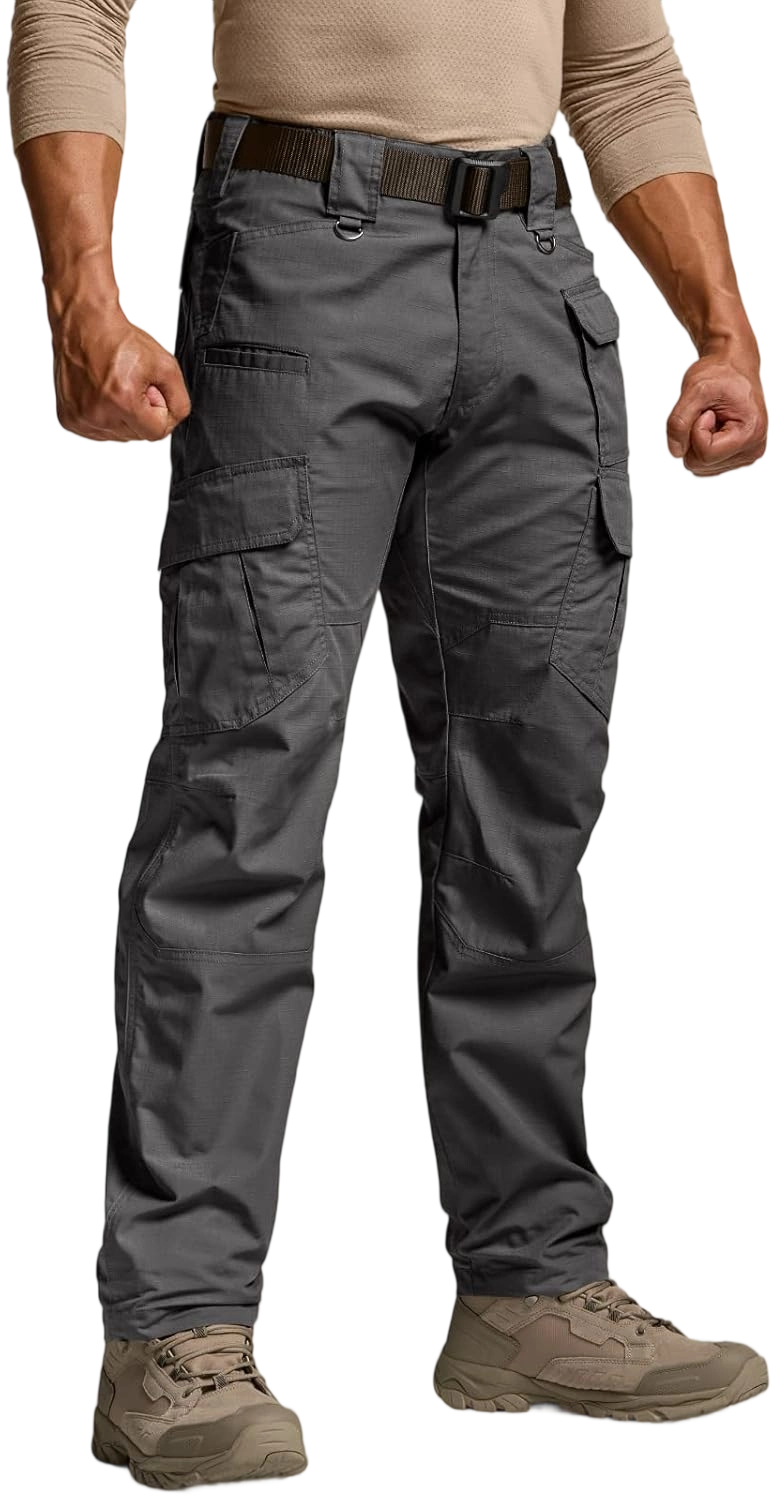 [8-PACK/8-COLOR]Men's Tactical Work Pants 9 Pockets Ripstop