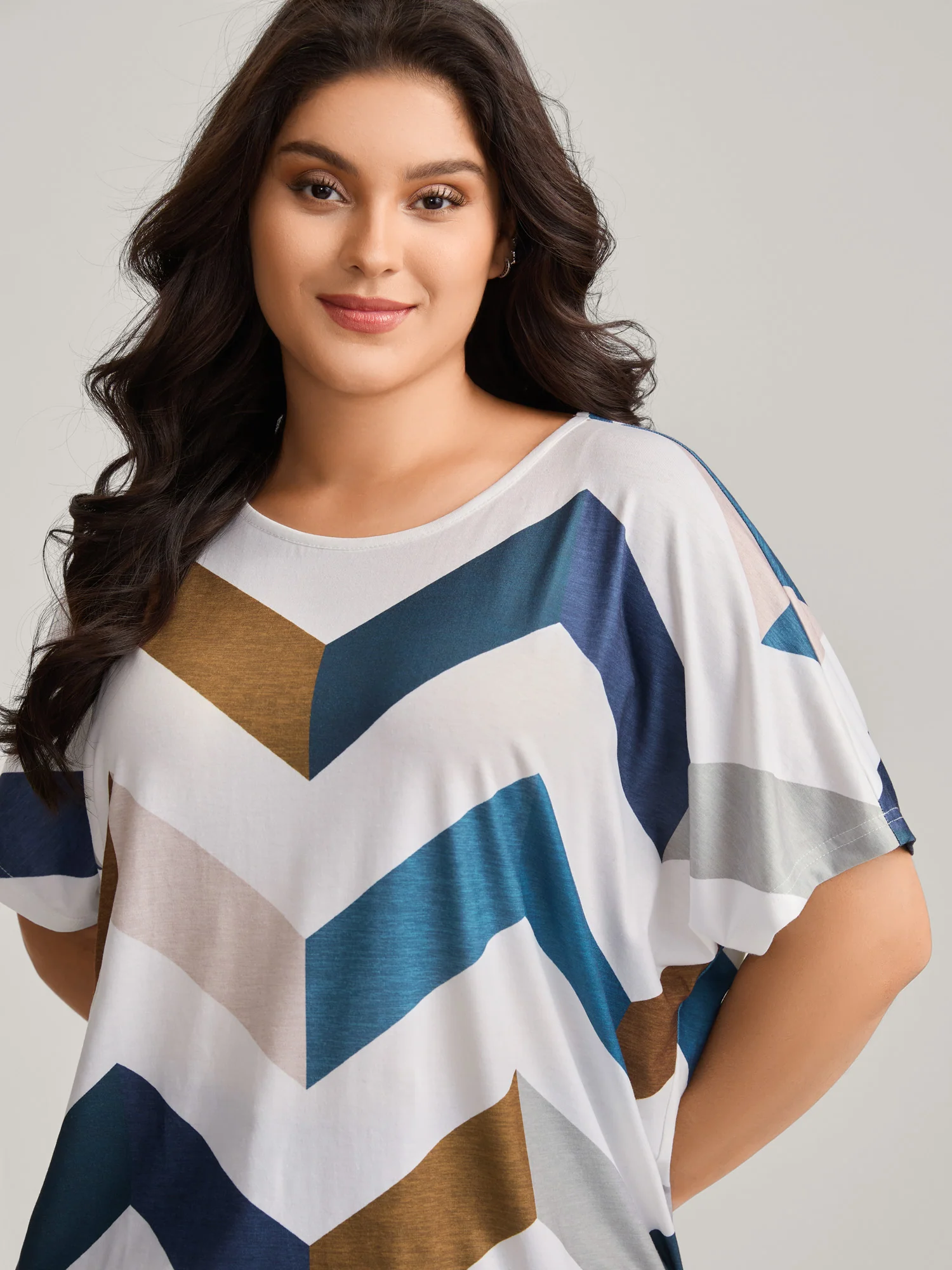 13-pack of Loose-fitting cotton sport T-Shirts with a Variety of Colorblock Prints