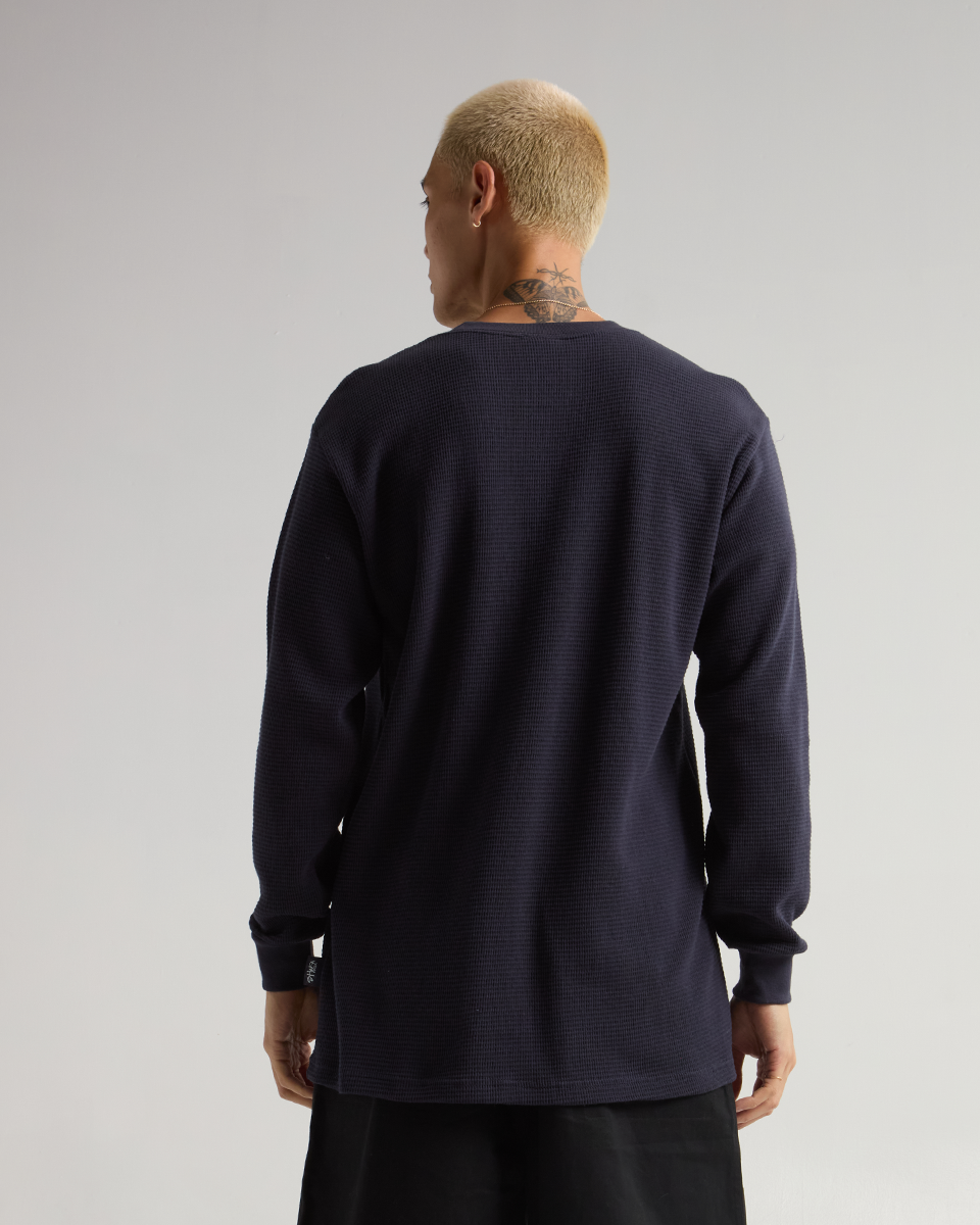 Christmas sale! 9.0oz Heavyweight Waffle Long Sleeve Therma