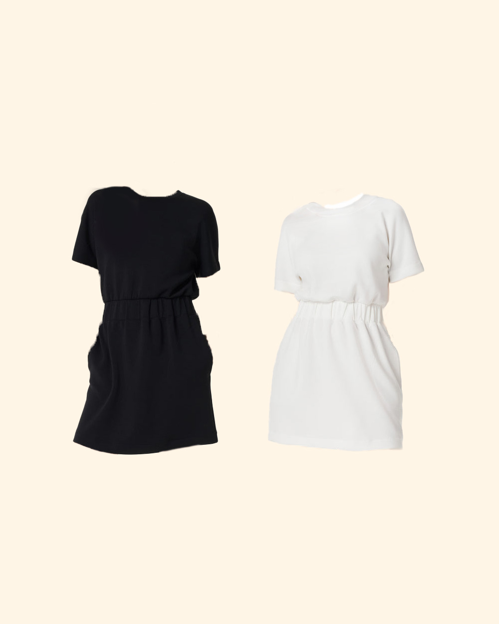 Cinched T-Shirt Dress