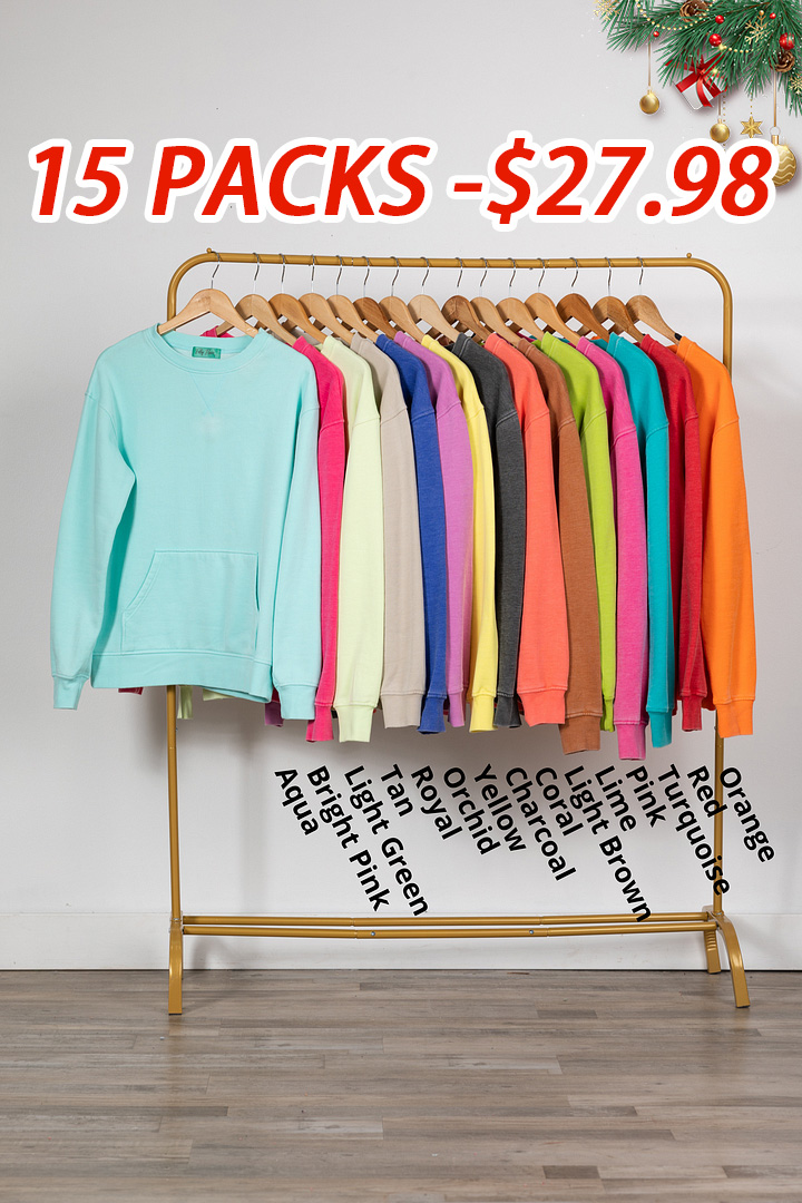 Pigment Dyed Cozy Campfire Sweatshirt