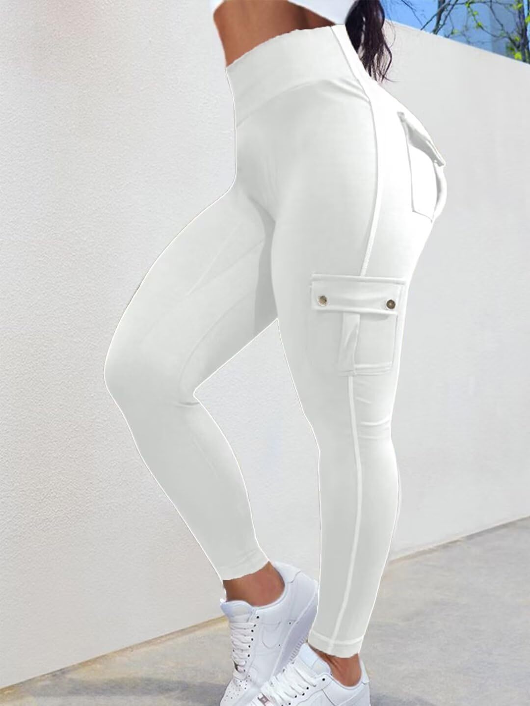 Last day promotion!High Waisted Butt Lifting Leggings with Flap Pant