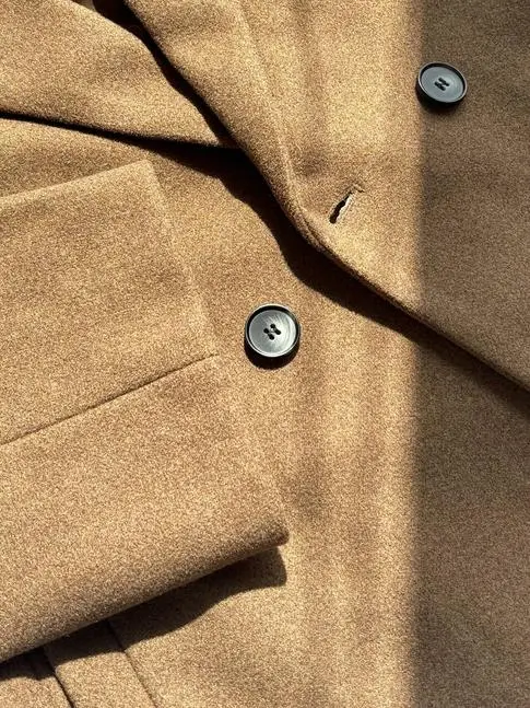 🔥Last Day 95% OFF🔥Women's Cotton-Rich Wool Blend Long Coat