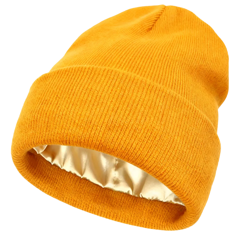 🔥Last Day 95% OFF🔥Anti-Frizz Satin Lined Beanie