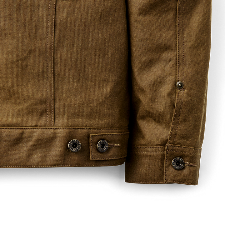Tin Cloth Short Lined Cruiser Jacket - Mackinaw Wool Anorak - Tin Cloth Short Lined Cruiser Jacket