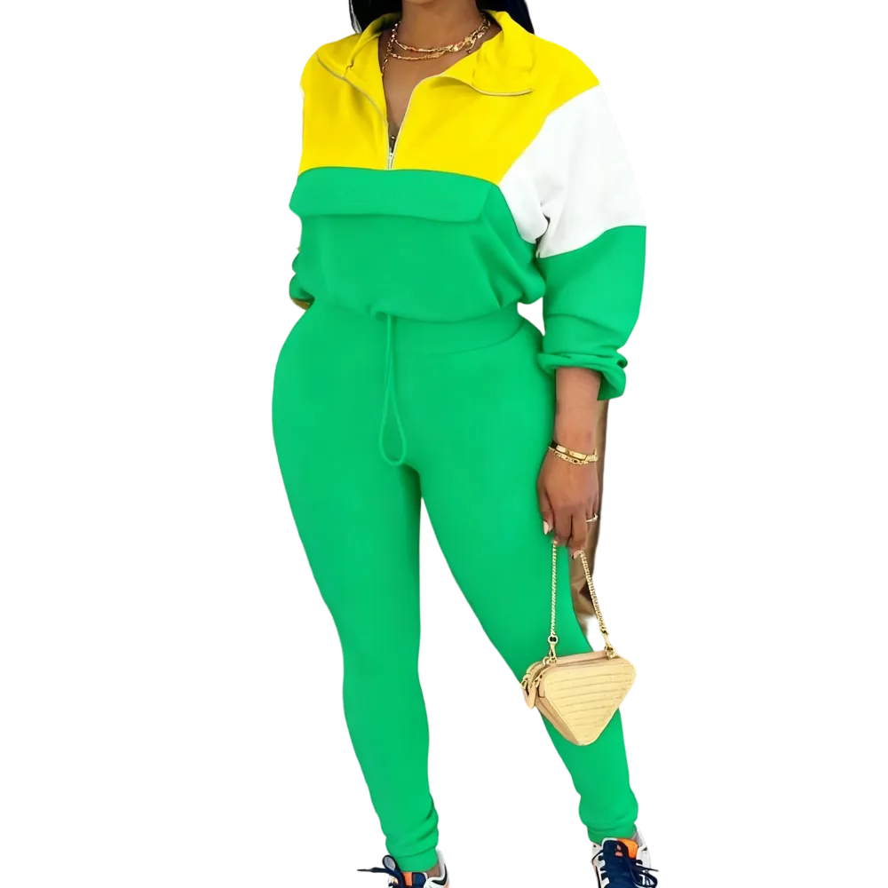 🔥 Best Price Today Only🔥Women's Color-Block Knit Set