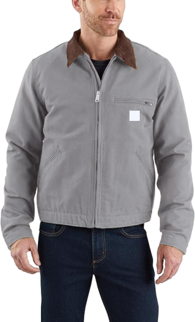 🏆Men's product sells best first 🔥Detroit Jacket 🧥 Men's 103828 Blanket-Lined Work Coat