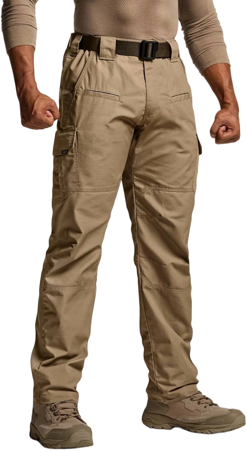 [8-PACK/8-COLOR]Men's Tactical Work Pants 9 Pockets Ripstop