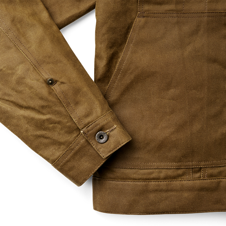Tin Cloth Short Lined Cruiser Jacket - Mackinaw Wool Anorak - Tin Cloth Short Lined Cruiser Jacket