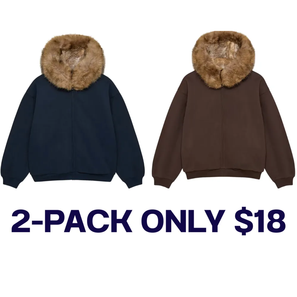 🔥Last Day 95% OFF🔥Women‘s Cozy Sweatfleece Mega Zip Hoodie