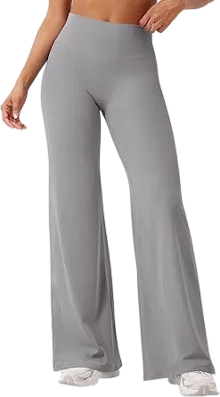 Women's Seamless High-Waist Straight Leg Workout Pants