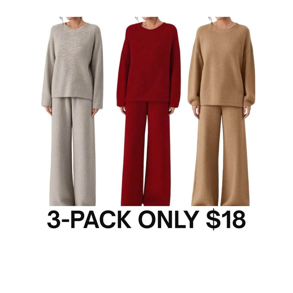 Women's Casual Elegant Sweater Set