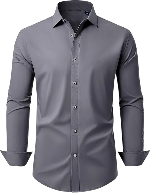 Men's Anti-Stain Defense Dress Shirt