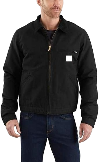 🏆Men's product sells best first 🔥Detroit Jacket 🧥 Men's 103828 Blanket-Lined Work Coat