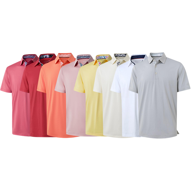 Mens Polo Shirts Short Casual Dry Fit Performance Designed Collared Golf Polo Shirts for Men Plus Size Men's Tops