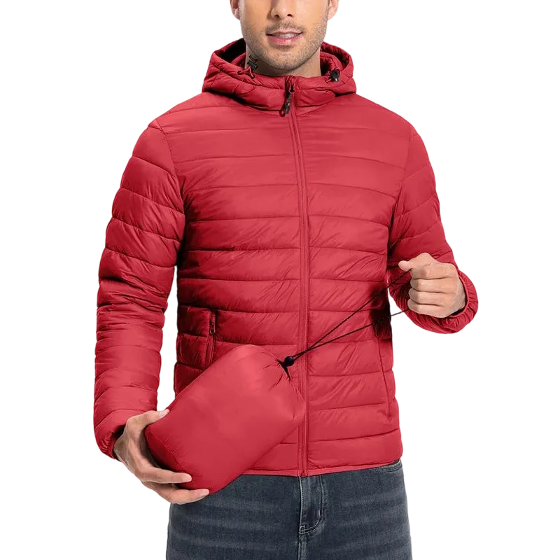 Men's Lightweight Packable Insulated Puffer Jacket