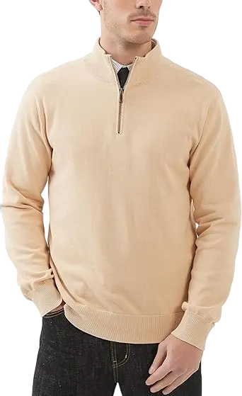 🔥Last Day 95% OFF🔥Men's Quarter Zip Knit Sweater