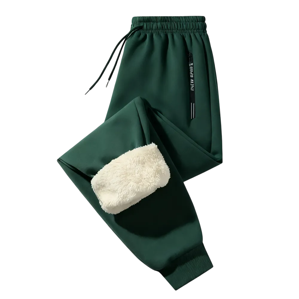 Men's 8-Piece Fleece-Lined Thermal Sweatpants