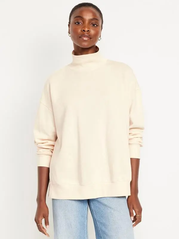 Women's SoComfy Oversized Tunic Sweatshirt