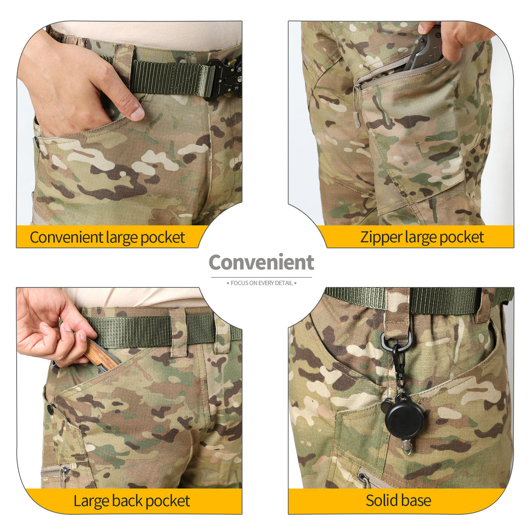 Men's Urban Pro Stretch Tactical Pants Dark Camo