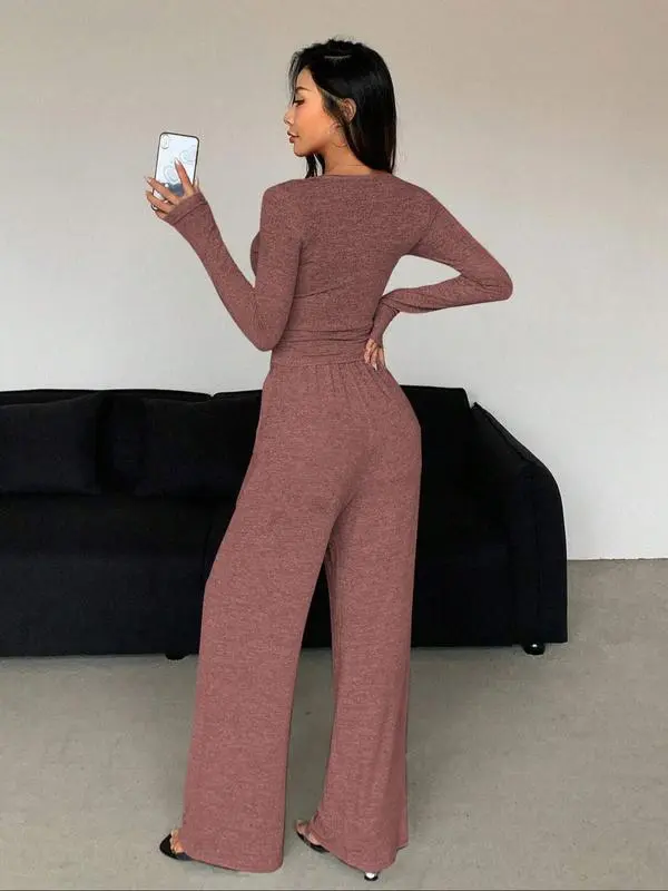 Women's Casual Fall Winter co ord set