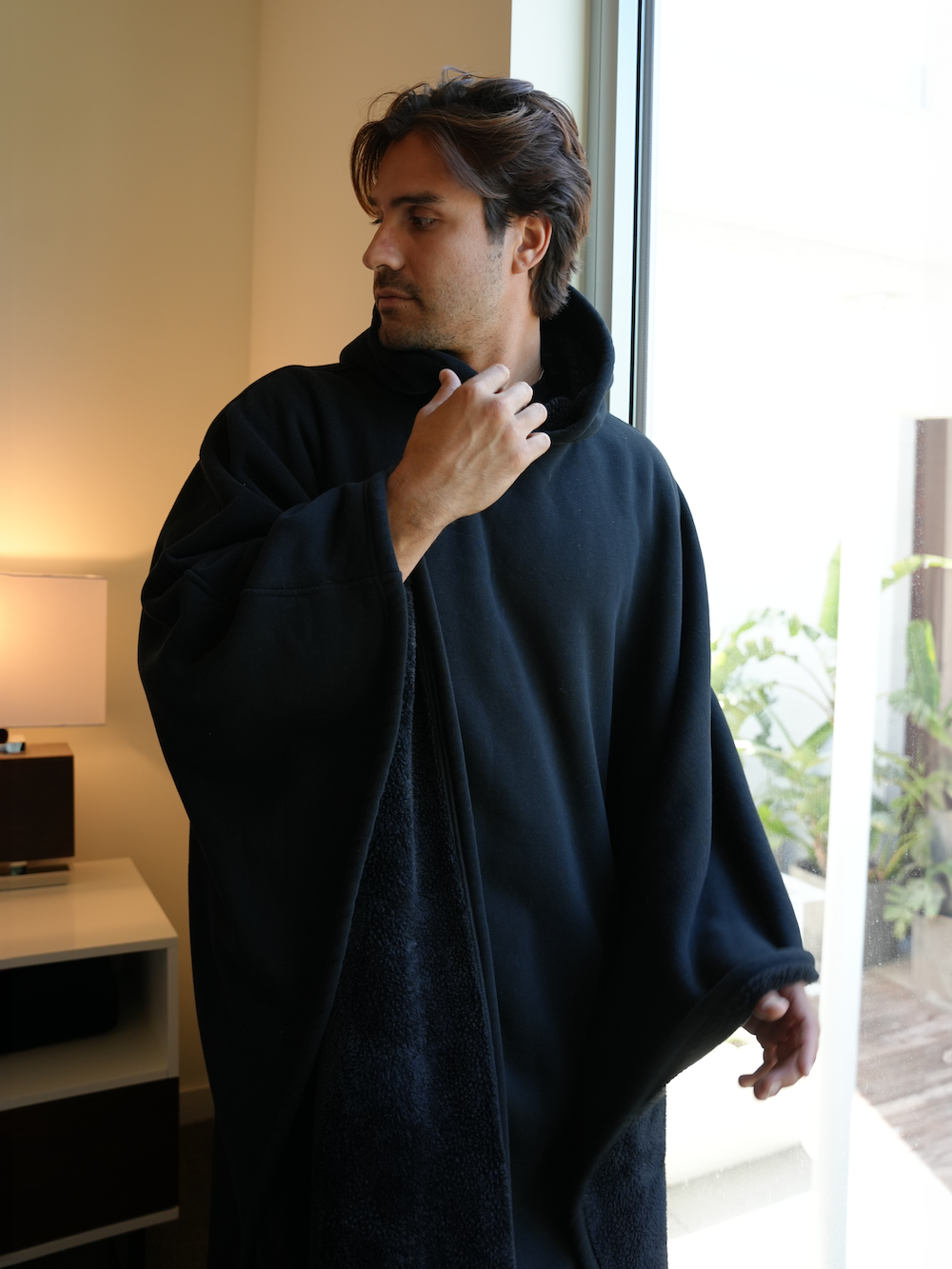 Clearance Sale🎇 - Solid Color sided Fleece Hoodie Blanket