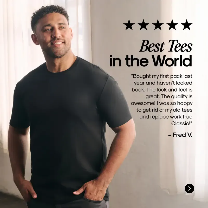Men’s Short Sleeve Crew Neck T-Shirt