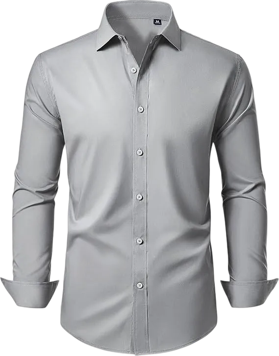 Men's Anti-Stain Defense Dress Shirt