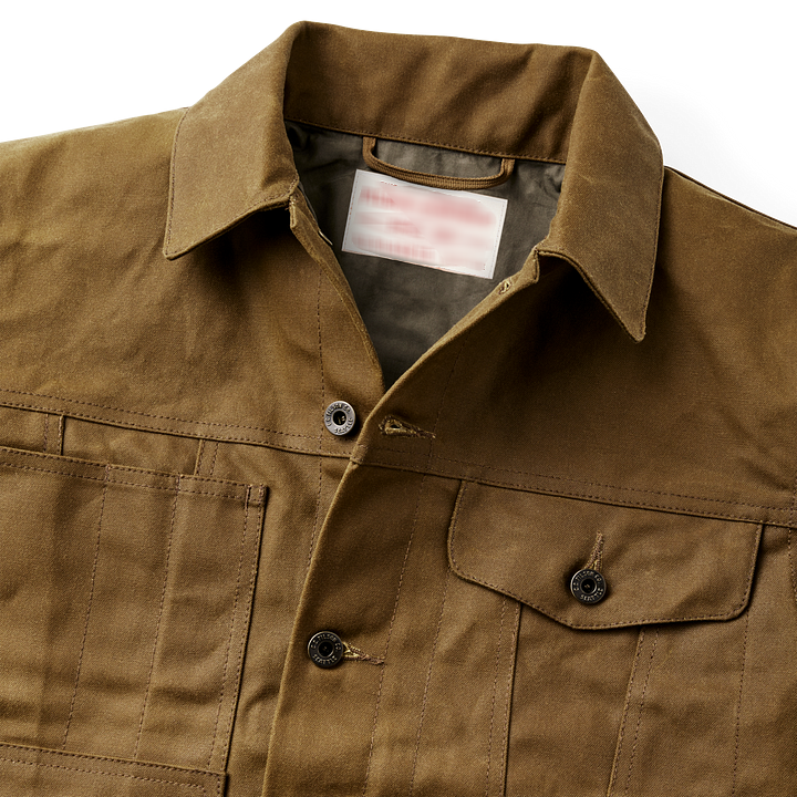 Tin Cloth Short Lined Cruiser Jacket - Mackinaw Wool Anorak - Tin Cloth Short Lined Cruiser Jacket