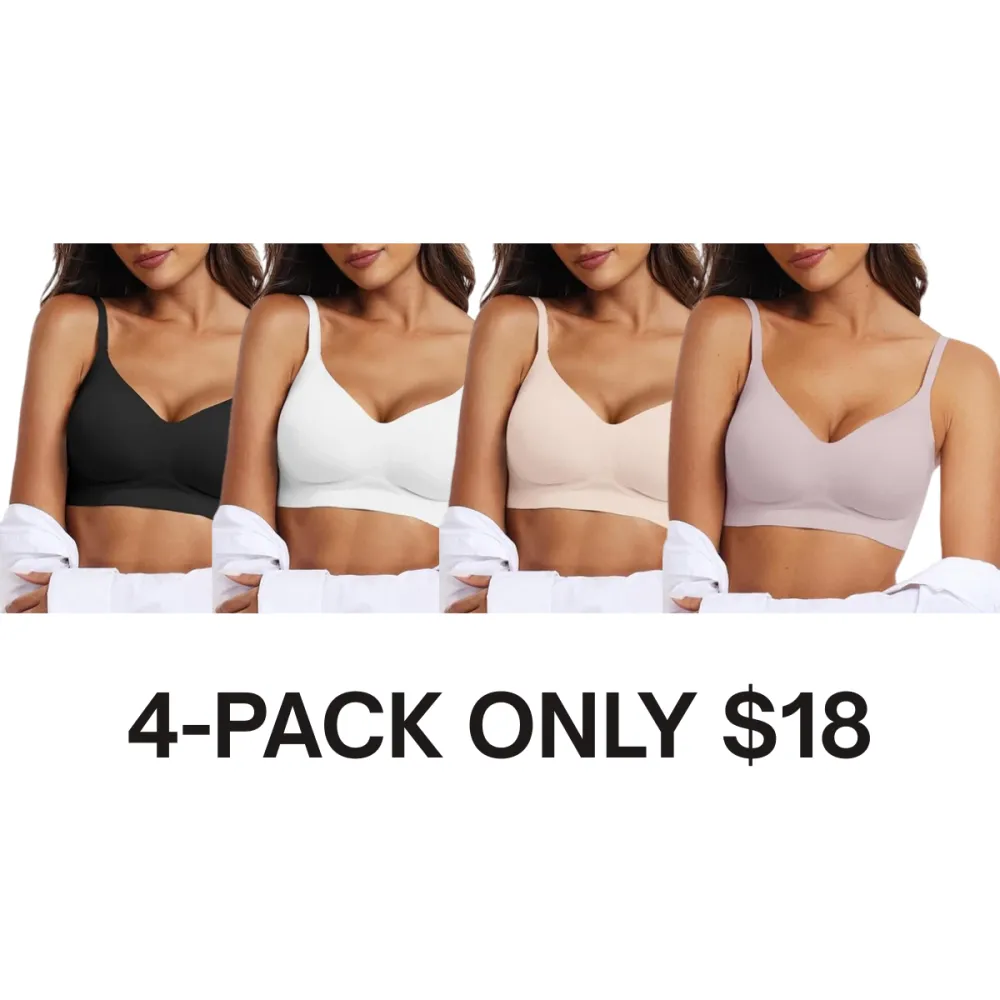 Women's Seamless Comfort Push-Up Everyday Bra
