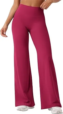Women's Seamless High-Waist Straight Leg Workout Pants