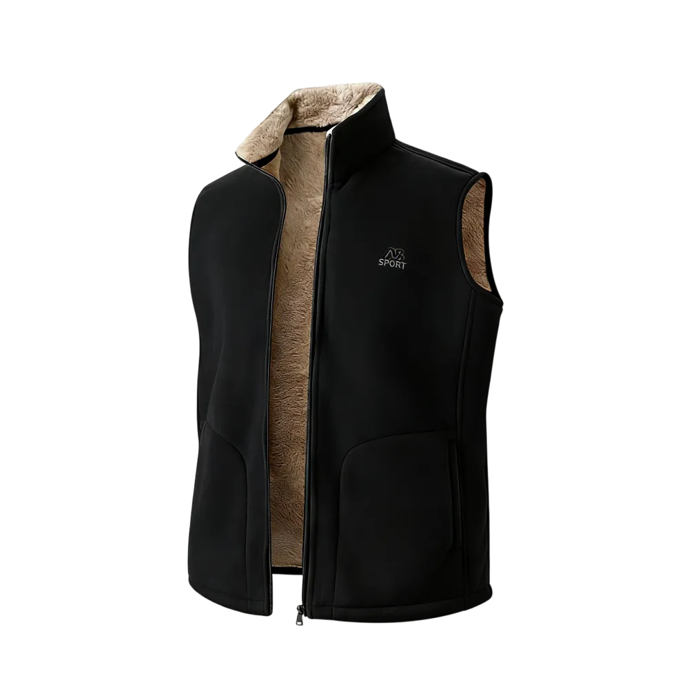 🔥Last Day 95% OFF🔥Men's Thick Fleece Lined Sleeveless Vest