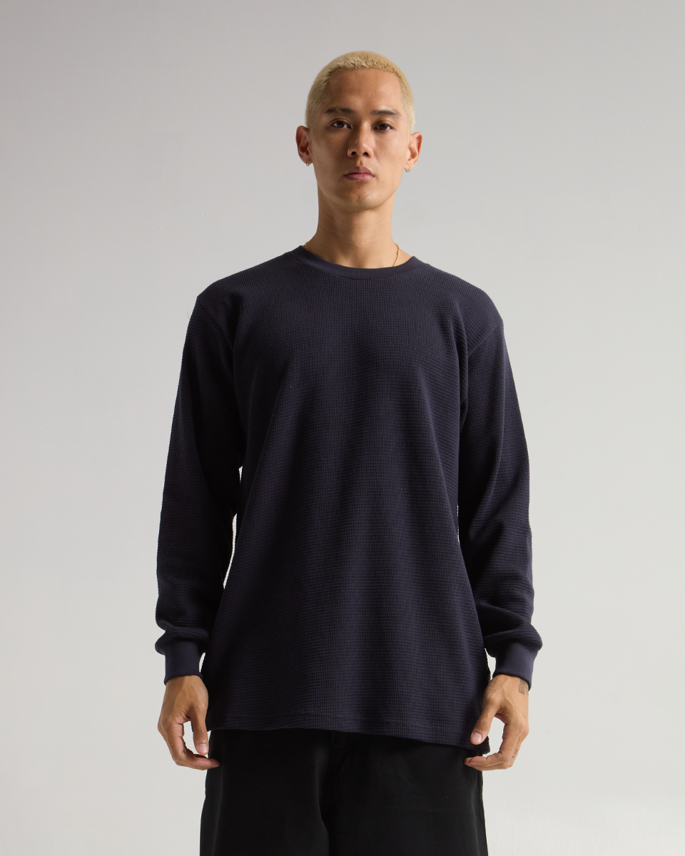 Christmas sale! 9.0oz Heavyweight Waffle Long Sleeve Therma