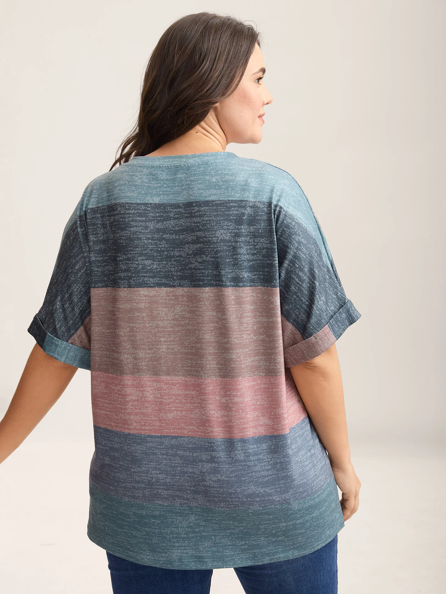 13-pack of Loose-fitting cotton sport T-Shirts with a Variety of Colorblock Prints